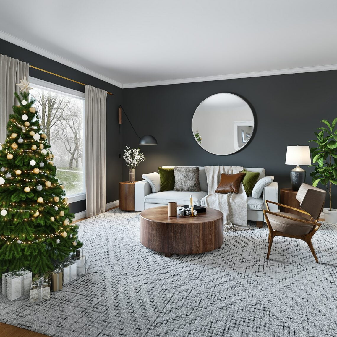 Christmas Living Room