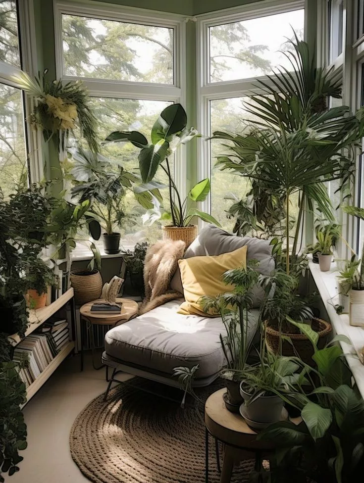 Plants as home decor trends 2024