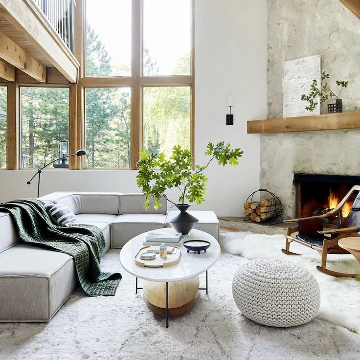 Quiet luxury design for living room