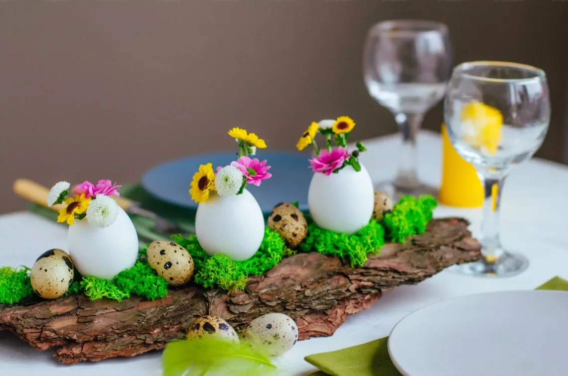 Easter decorations on a budget