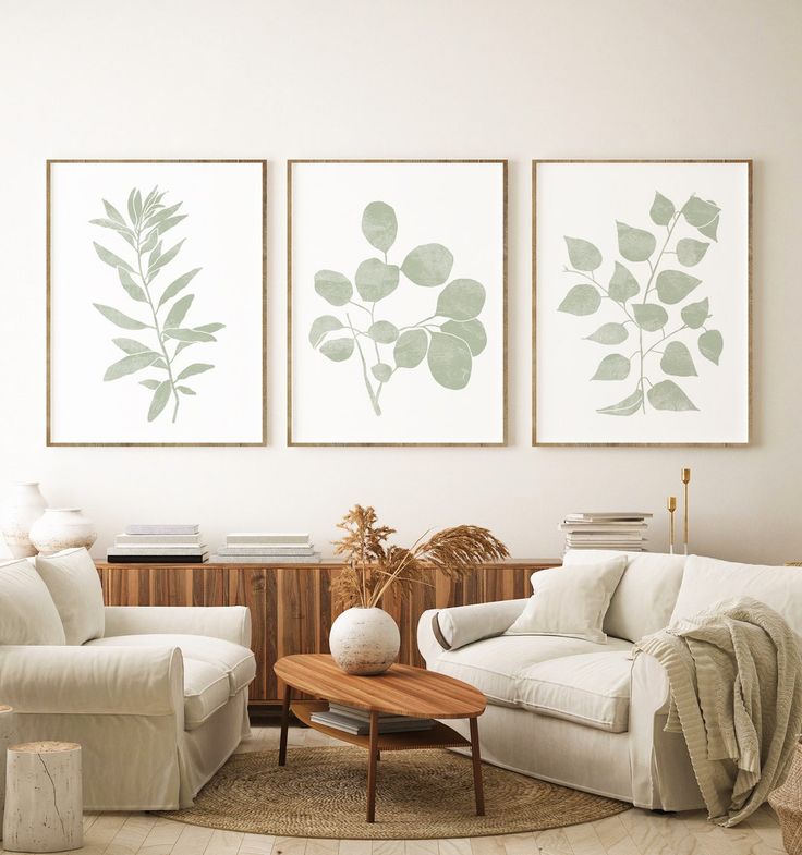 Sage green artwork